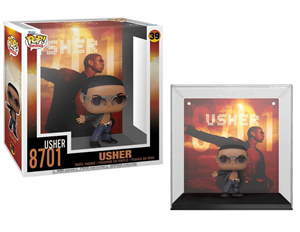 اسباب بازی اکشن فیگور اسپشیال 9 سانتی فانکو پاپ آشر با کاور آلبوم مدل Funko POP - Albums - Usher 8701 - Usher - Exclusive _اسباب بازی اکشن فیگور